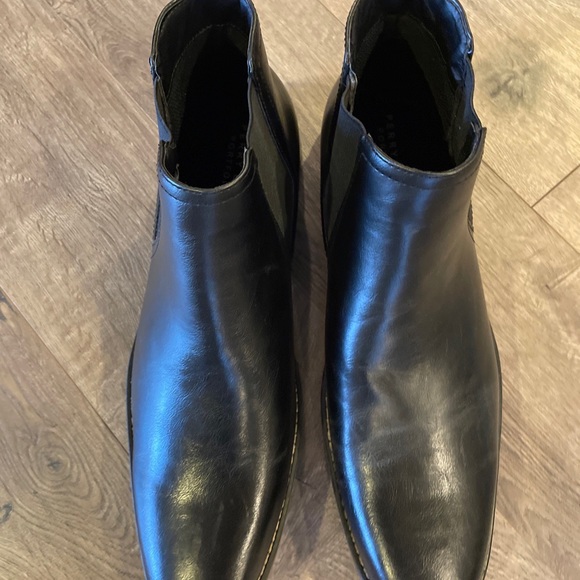 Perry Ellis Portfolio Boots Size 13 Black NWOB - Picture 2 of 6